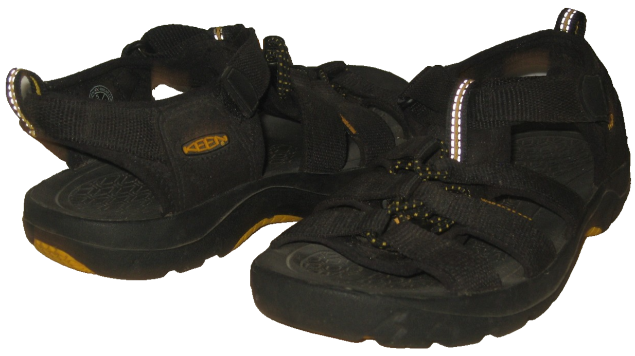 Sandali casual sportivi impermeabili bambino 5 KEEN neri Zuma nylon EU38 donna 6 5 7