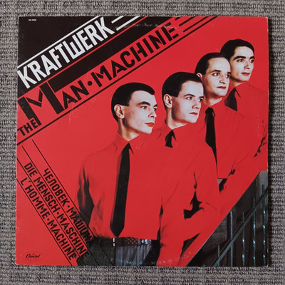 Kraftwerk, The Man-Machine LP - Capitol Records reissue 1993