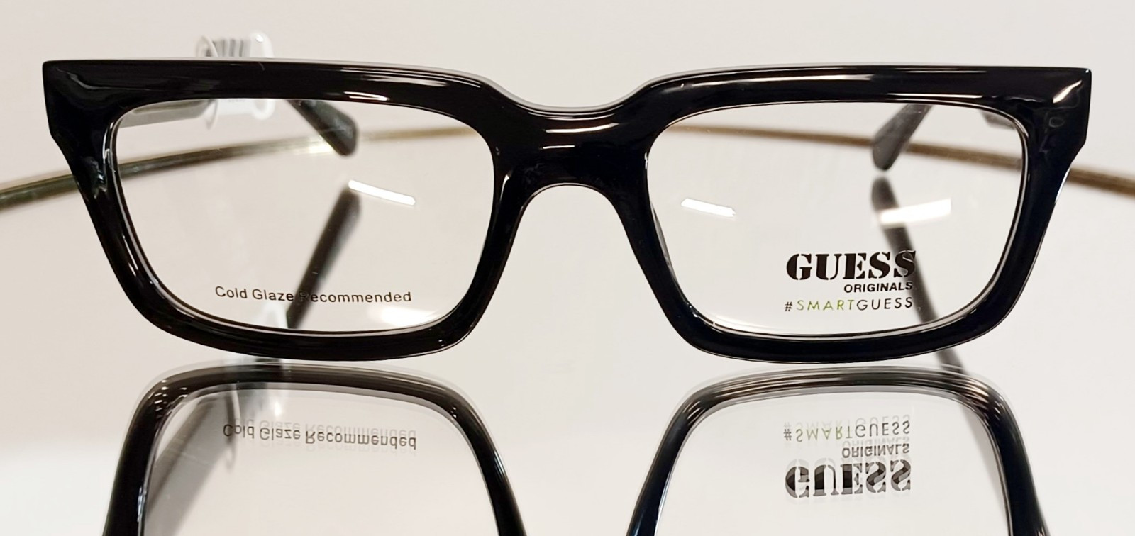 Originale GUESS GU8253 001 BLACK Eyeglasses Plastic New 53  display picture 2