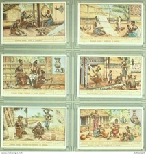 Chromo Liebig s1437 Artisans d'art au Congo