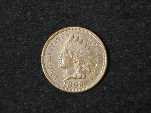 1893 Indian Head Cent About Uncirculated+ 50817