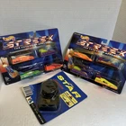 Vintage Hot Wheels 1991 Streex Machines Toy Cars two 4 Packs with launcher