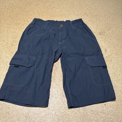 KUHL Youth Cargo Shorts Gray - Large 14-16 Kids / Boys Adjustable G3