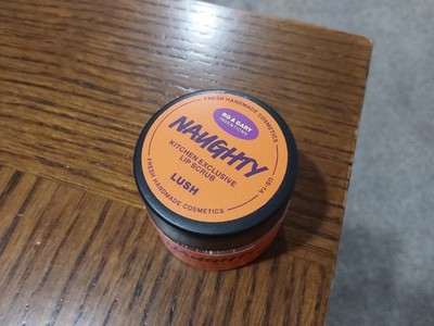 Lush KITCHEN Exclusive ''NAUGHTY'' Lip SUGAR Scrub 0.7 oz BRAND NEW!