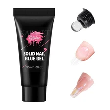 30ML Strong Nail Glue for Press On Nail Tips, Glue Gel for False Nails Fake Acry