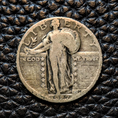 (ITM-6353) 1927-D  Standing Liberty Quarter  ~ VG Cndtn ~ COMBINED SHIPPING!