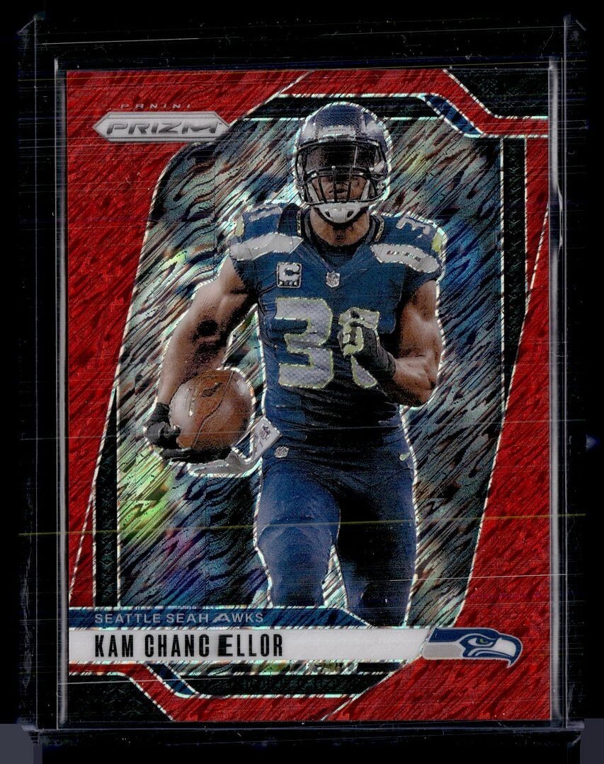 2024 PRIZM RED SHIMMER /35 KAM CHANCELLOR SEAHAWKS