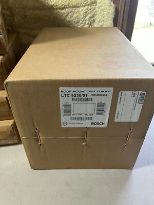 NEW SEALED Bosch LTC 9230/01 Flat Roof Mount Adapter