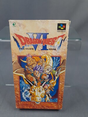 ファミリーコンピューターソフト「ドラゴンクエストⅥ」の出品です。 スーパーファミコン用ソフト ドラゴンクエストⅥ幻の大地