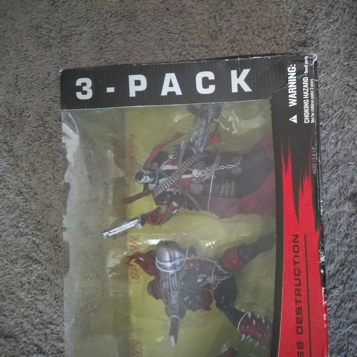 spawn weapons of mass destruction 3 pack action figure box set | eBay