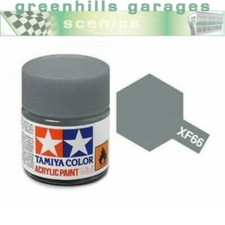 Greenhills Tamiya 10ml Bottle of Acrylic Paint - Light Grey XF-66 - C546
