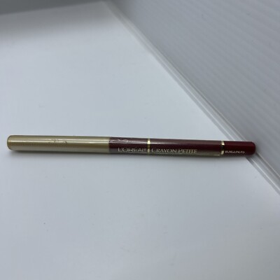 L'Oréal Crayon Petite Automatic Lip Liner Burgundy Retractable Lip Pencil