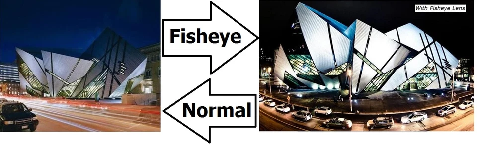 Super Hi Def Panoramic Fisheye Lens for Samsung NX300M - Image 2 of 4