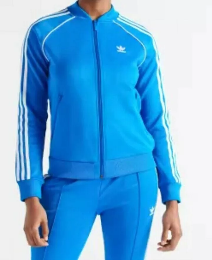 Adidas sst store tracksuit blue