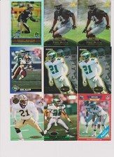 Eric Allen HOF 2025 Nine 9 card Set, Rookie, Refractor, 1st. Day, Trophy Coll.