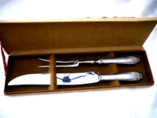 VTG Boxed Meat Carving Set, Magna, Holland, Stainless Serving Set