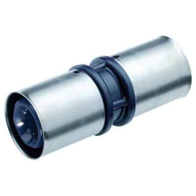 5 x Wavin Tigris K1 25mm Presssitz gleich gerade Kupplung 3023360