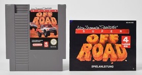Nintendo NES,Ivan "Ironman" Stewart&acute;s Super Off-Road,NES-WU-NOE,OVP, Anleitung