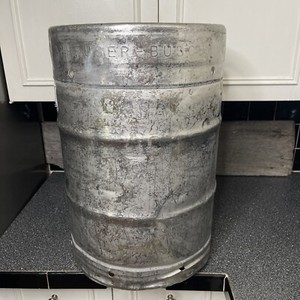 Anheuser Busch Stainless Steel Barrel 15.5 Gallon Beer Keg