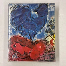 Marc Chagall Gouaches, Drawings, Watercolors Werner Haftmann 1984 Collection NEW