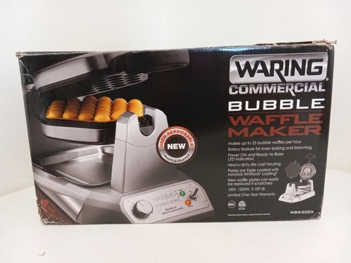 waring bubble waffle maker