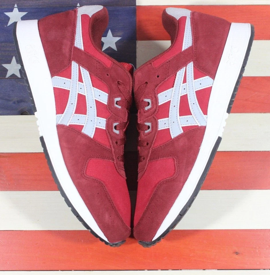 Asics Gel Lyte Classic 3 III Shoes SAMPLE Red/White/Grey [1201A103-600] Men's 9 - Image 2 of 4