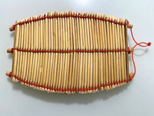 Rattle Board American Indian 5.5X9" Percussion Instrument, Used, Defects, Works