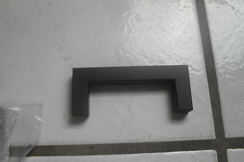Black Metal Cabinet Handle Drawer,Door Pulls 3.5" ,3" center Lot of 10 - Picture 3 of 4