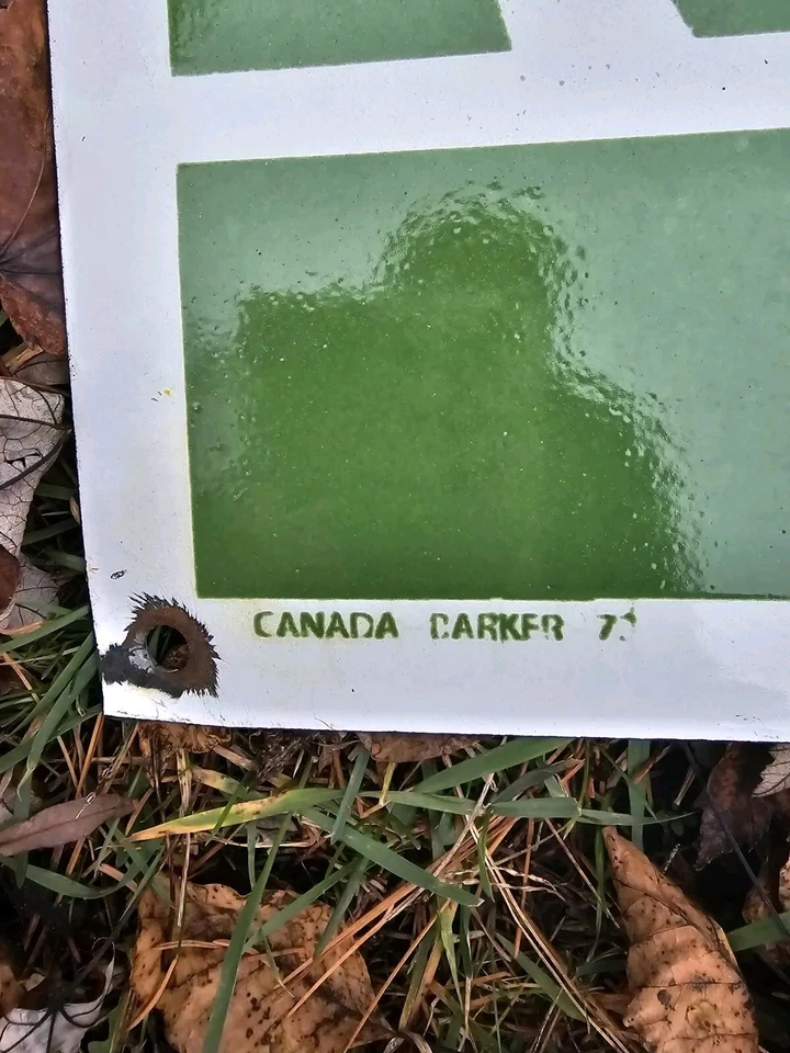 RARE GIANT ORIGINAL MOUNTAIN DEW PORCELAIN SODA BEVERAGE SIGN 24"X 18" - Image 4 of 4