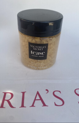 Victoria s secret Bath crystals Tease Candy Noir 300g 10.5 Oz Neu