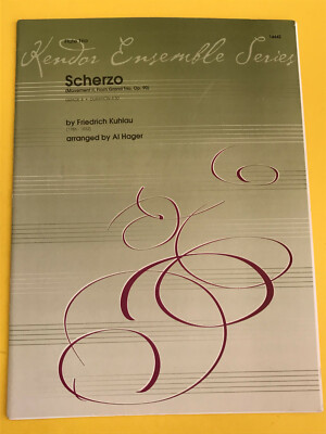 Scherzo(Movement II, From Grand Trio, op. 90) Friedrich Kuhlau, Flute Trio