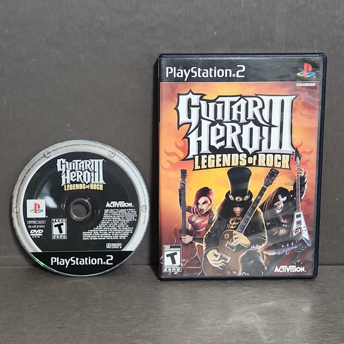 Guitar Hero III 3 Legends of Rock PlayStation 2 PS2 Game