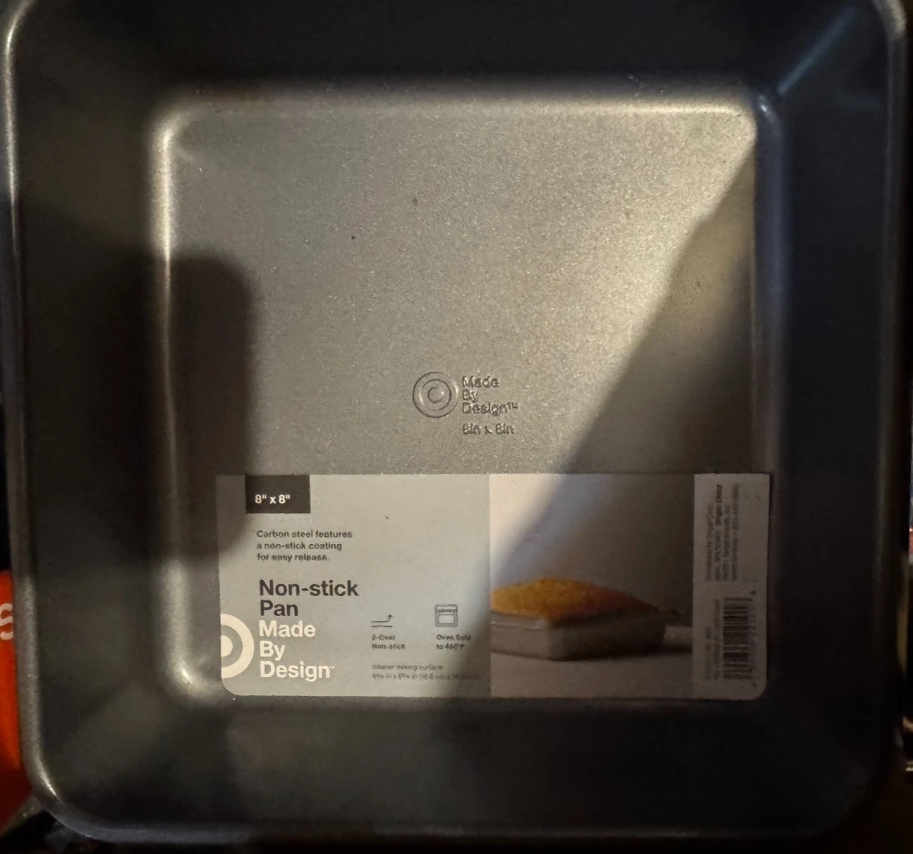 Target made by Design Baking 8x8 Inch Baking Cake Brownie Pan Lot of 3 NEW!