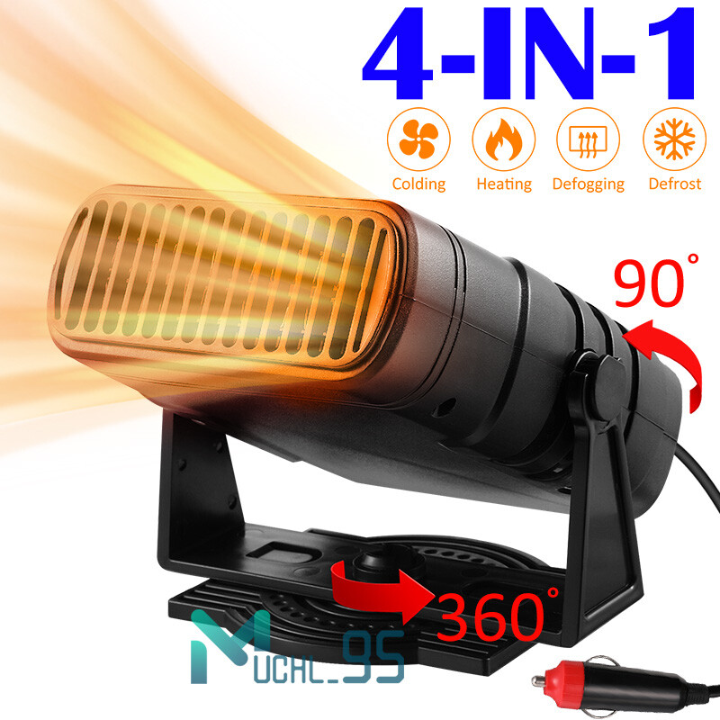 Calefaccion Portatil Para Auto Carro Aire Acondicionado Calentones Desempañador