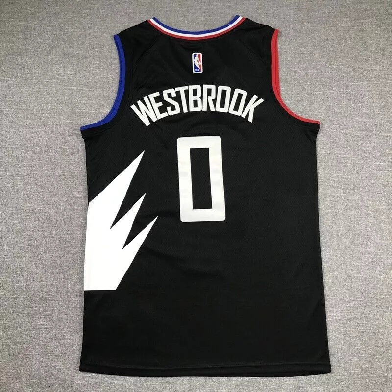 Russell westbrook on sale black jersey