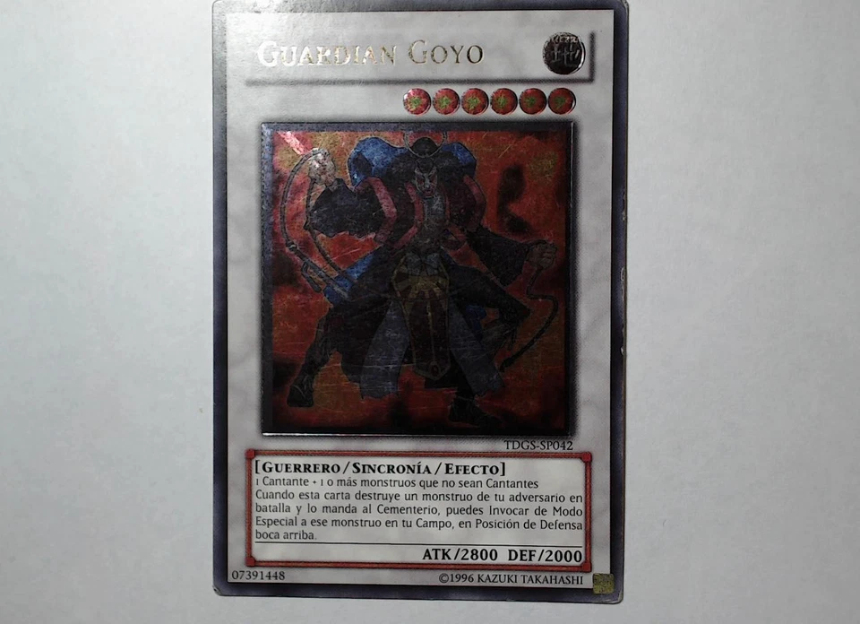 Yugioh GOYOWÄCHTER , tdgs-sp042 Ultimate Rare spanisch Near Mint  - Bild 2 von 3