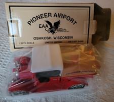 Pioneer Airport EAA Aviation Oshkosh Wisconsin 1:25 Limited Ed Bank Diecast