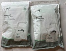 Motif Medical Breast Milk Storage Bags 6 Oz Single Use 200 Bags BPA-Free New