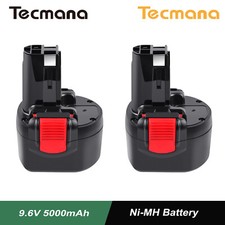 5000mAh 9.6V Ni-MH Batteria per Bosch BAT048 BAT100 BAT119 BH984 BPT1041 PSR960