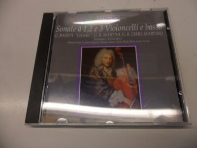 CD   Ensemble Concerto - Violoncelli E Basso 