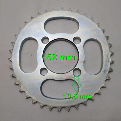 Kawasaki KH110 GTO KH100 KH125 Rear Sprocket 38T 42041-162 Kawasaki KH110 GTO KH100 KH125 Rear Sprocket 38T 42041-162