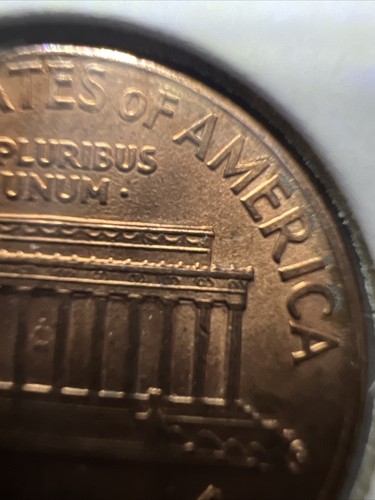 1990 P Lincoln Memorial Cent Rim Crack DDR MS UC - Picture 6 of 6