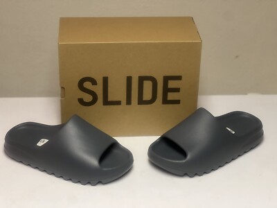 Adidas Yeezy Slide Slate Marine ID2349 Size 8 Men's NEW | eBay