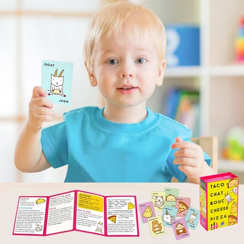 Taco Cat Goat Cheese Pizza | Card Game| Ages 8+ | 3-8 Players | NEW UK party toy - Picture 11 of 14