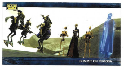 A6396- 2009 Star Wars Clone Wars Widevision 1-80 -You Pick- 15+ FREE US SHIP