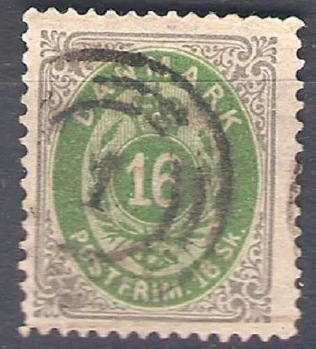 Denmark LOT Sc 20 27x2 31x2 32 used  FVF - Image 2 of 4