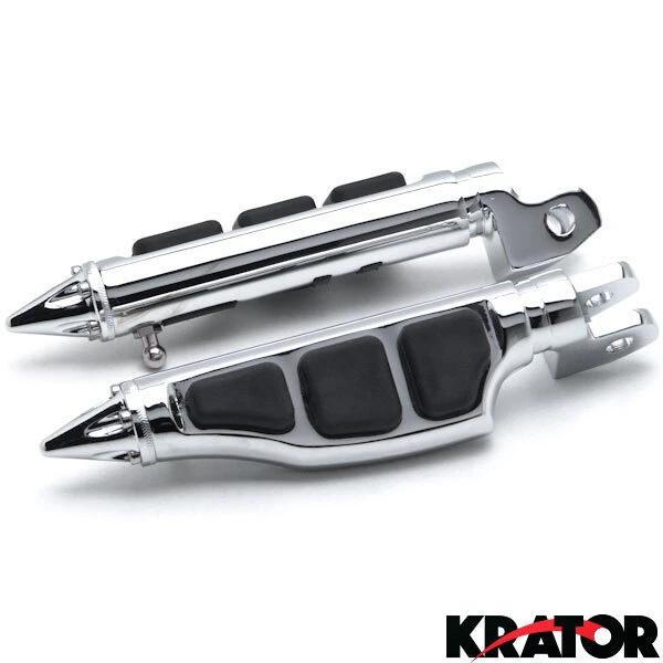 Apoios para os pés dianteiros Stiletto Motorcycle Foot Pegs para Yamaha Stryker 2011-2013 - Imagem 2 de 3