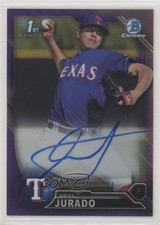 2016 Bowman Chrome Prospect Purple Refractor /250 Ariel Jurado #CPA-AJ Auto 0d4