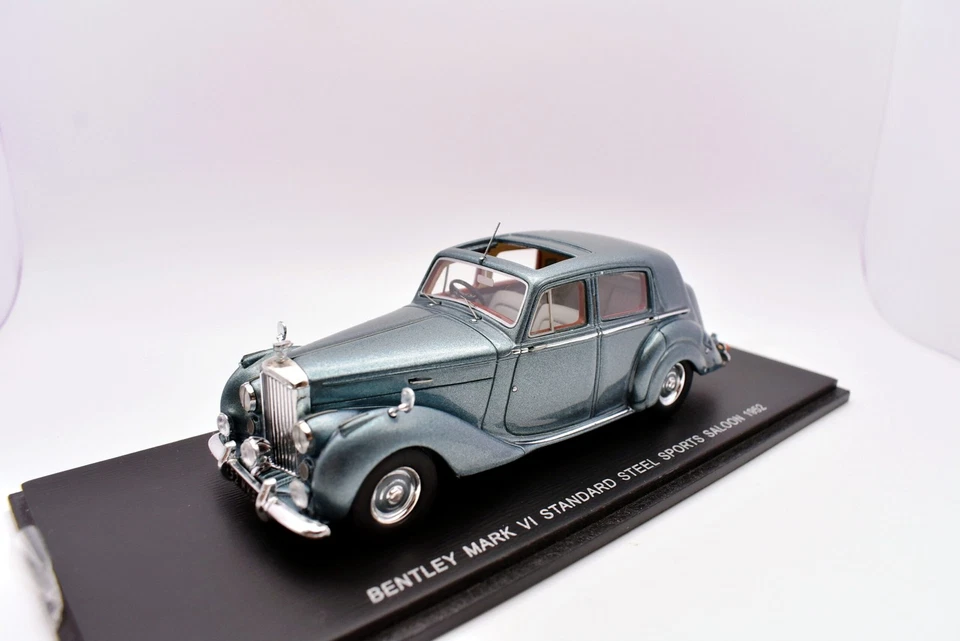 Modellino auto epoca 1:43 Bentley mark VI spark modellismo statico collezione - Immagine 3 di 4