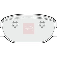 Alfa Romeo Spider 939 2006-2011 BremsbeläGe Hinten (R90) PAD1537